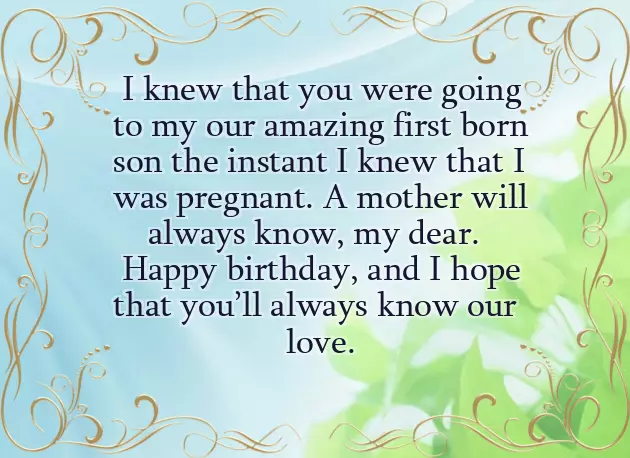 My Son First Birthday Quotes My Son First Birthday Quotes