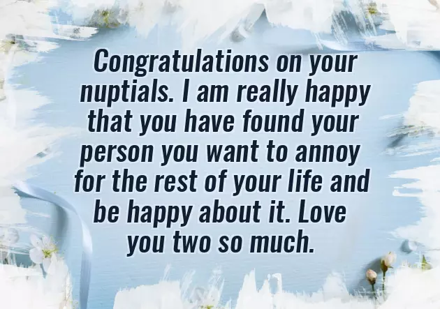 Funny Marriage Wishes For Friend