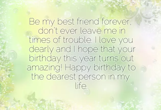 Birthday Wishes For Friend Female Quotes