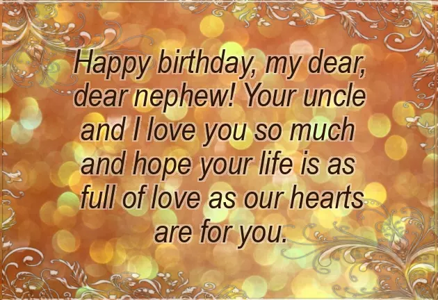 Wish Happy Birthday To My Nephew Wish Happy Birthday To My Nephew