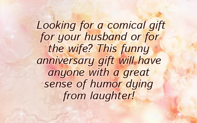Funny Anniversary Gifts