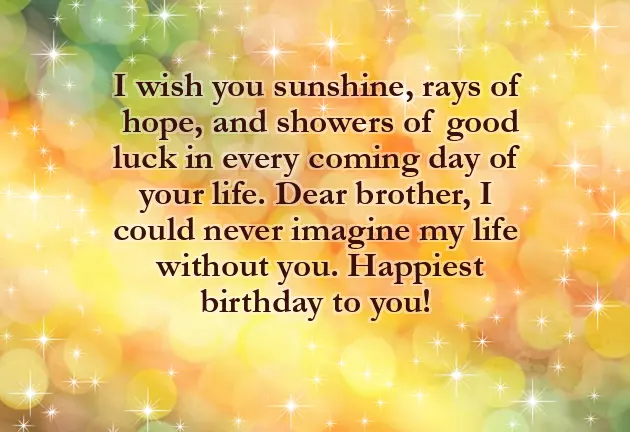 Bday Msg For Bro Bday Msg For Bro