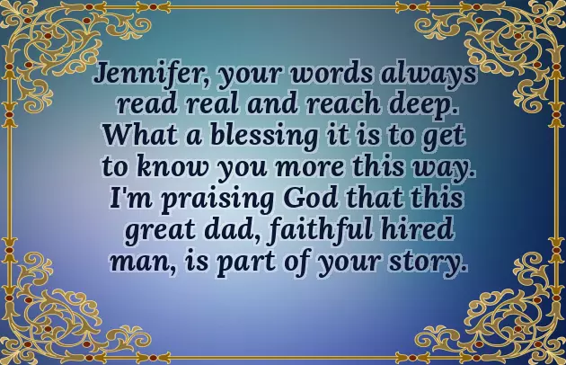 Fathers Day To My Dad Message