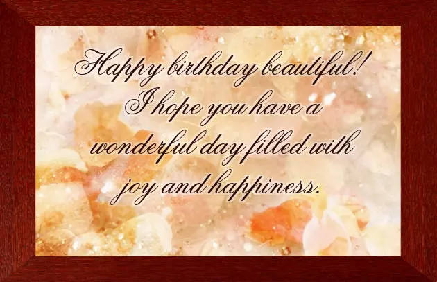 Few Words For Birthday Wishes