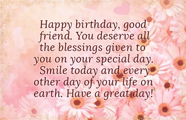 Funny Birthday Paragraph For Best Friend