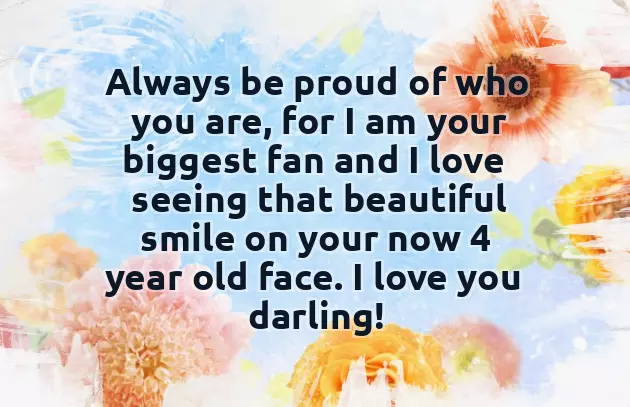 4Th Birthday Wishes For Daughter 4Th Birthday Wishes For Daughter