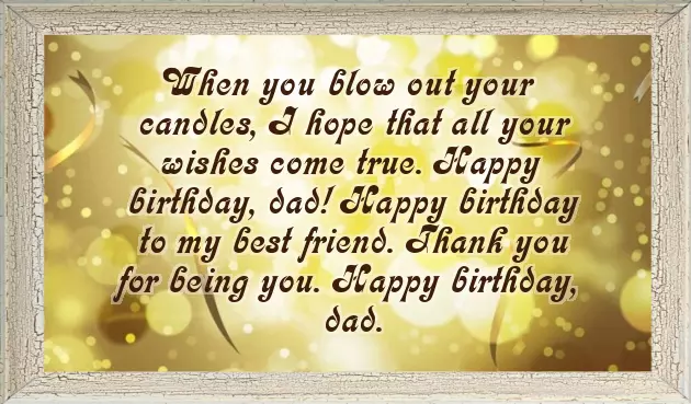 Birthday Wishes For Father Birthday Wishes For Father