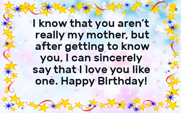 Birthday Wishes For Step Mother Birthday Wishes For Step Mother