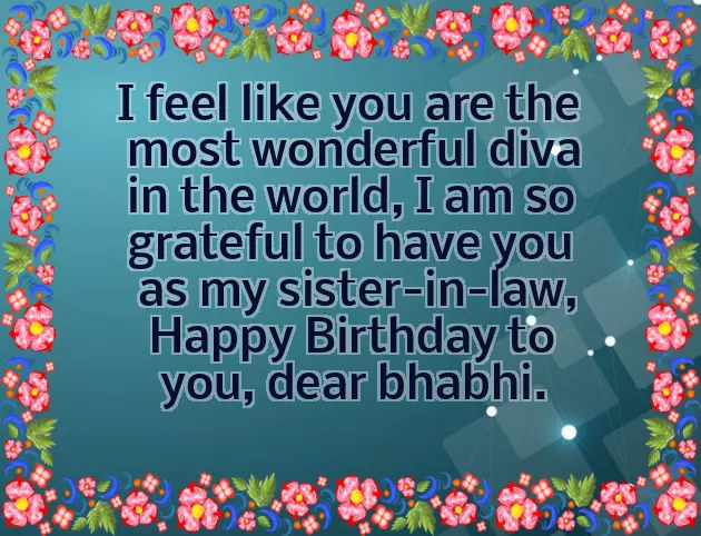 Happy Birthday Quotes For Bhabhi Ji Happy Birthday Quotes For Bhabhi Ji