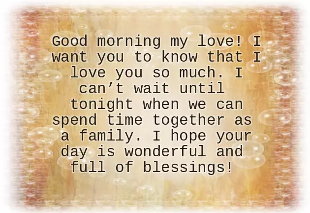 Godly Good Morning Message To My Love Godly Good Morning Message To My Love