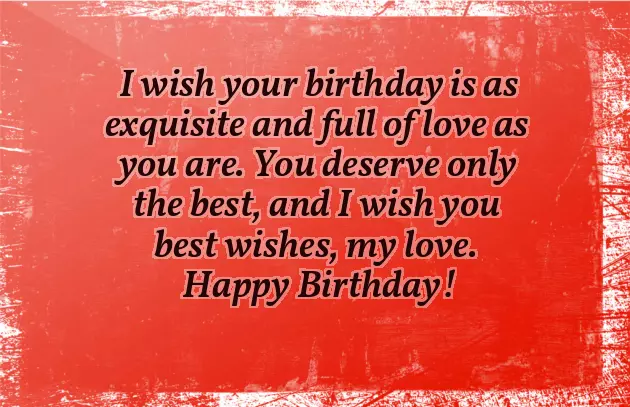 Birthday Greeting To Your Girlfriend Birthday Greeting To Your Girlfriend