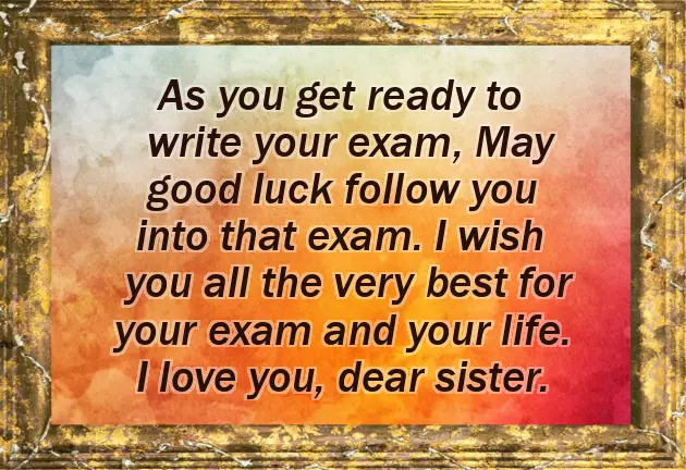Wishing All The Best For Exam Wishing All The Best For Exam
