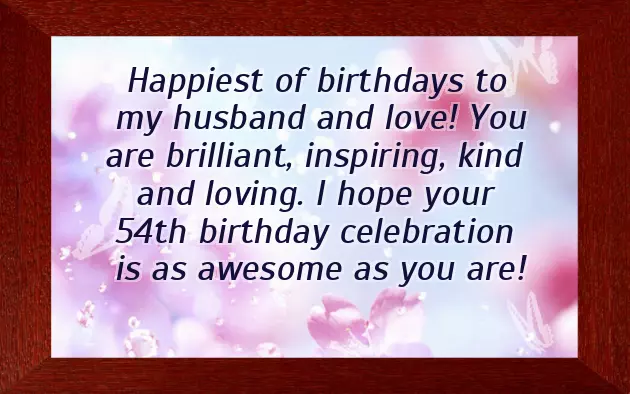 Birthday Wishes For 54 Year Old Man Birthday Wishes For 54 Year Old Man