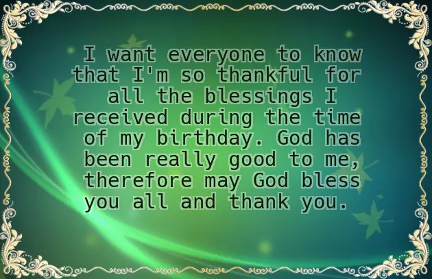 Thank You All For Your Wishes Thank You All For Your Wishes