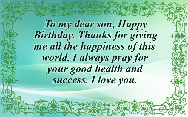 Son Birthday Wishes For Father Son Birthday Wishes For Father
