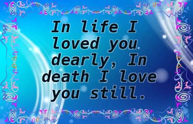 Weep Not For Me Poem Weep Not For Me Poem