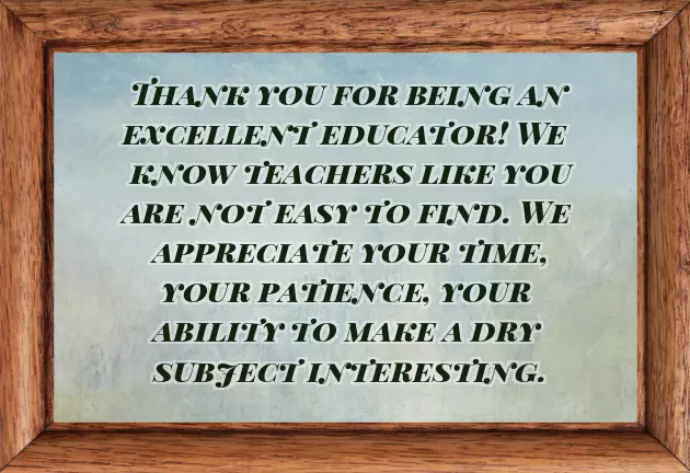 Appreciation Message To Parents Appreciation Message To Parents