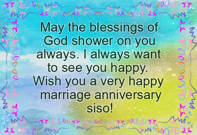 Funny Anniversary Wishes For Sister