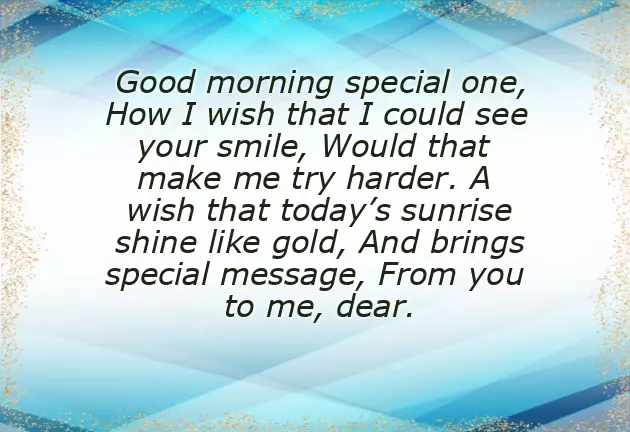 Special Good Morning Wishes Special Good Morning Wishes