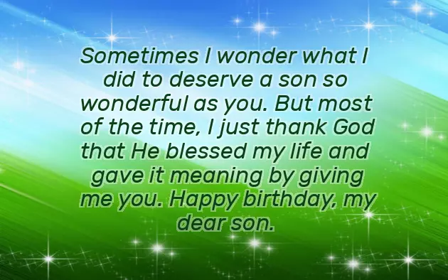 Happy Birthday Wishes For Adopted Son