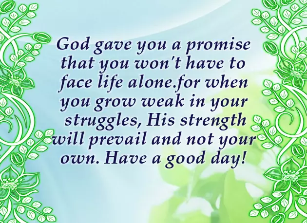 I Wish You A Good Day