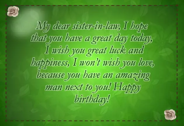 Happy Birthday Sister In Law Funny Happy Birthday Sister In Law Funny