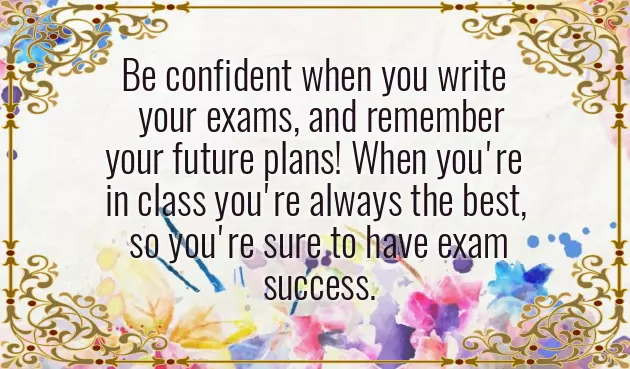 Goodluck Message For Girlfriend