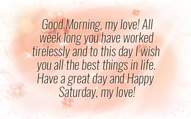 Saturday Morning Inspirational Greetings Saturday Morning Inspirational Greetings