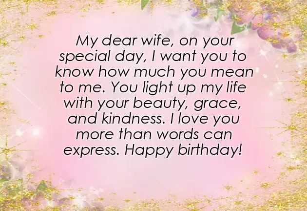 Birthday Wishes By Wife Birthday Wishes By Wife