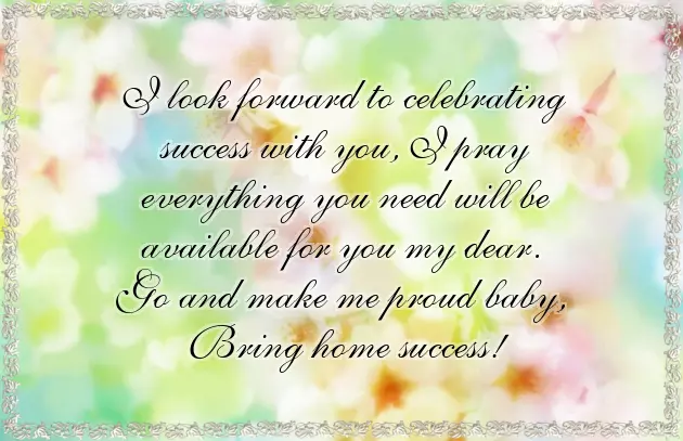 Good Luck Message For Exams To My Girlfriend Good Luck Message For Exams To My Girlfriend