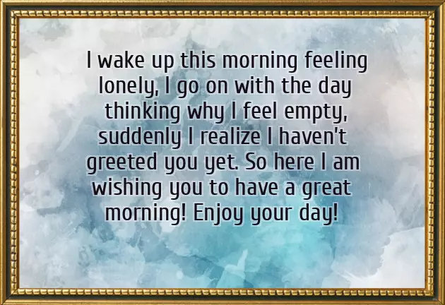 Good Morning Greetings For Boyfriend