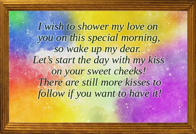 Good Morning Message For Special Person