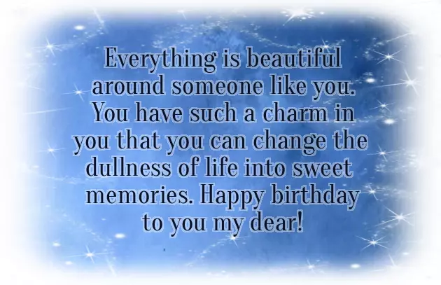 Happy Birthday Sms To Her