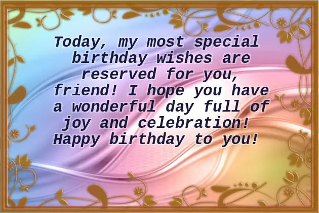 Happy Birthday From My Side