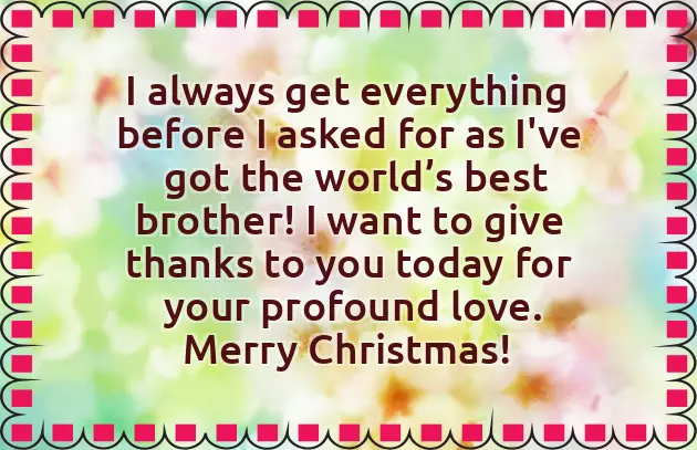 Christmas Message To A Dear Friend