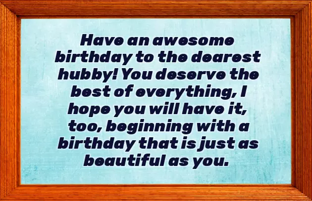 Birthday Quotes For Husband Birthday