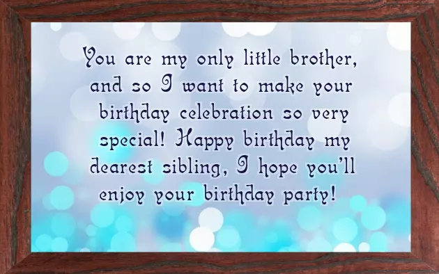 Funny Birthday Wishes For Annoying Brother