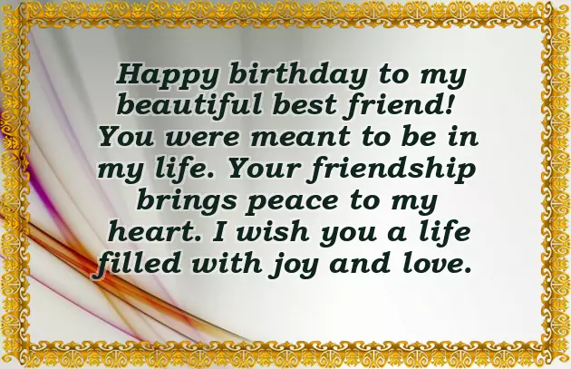 Happy Birthday Lines For Best Friend