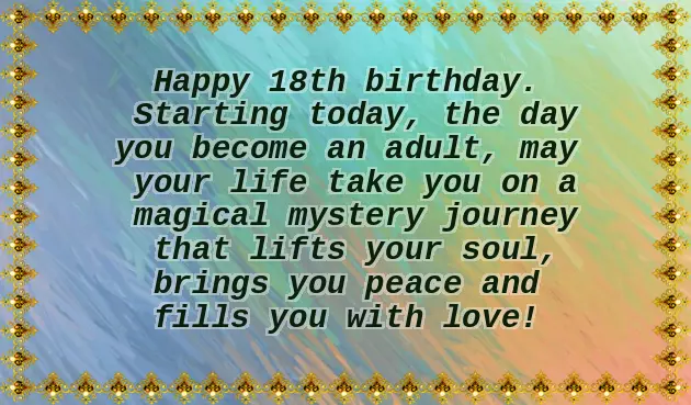Birthday Wishes For Granddaughter Turning 18 Birthday Wishes For Granddaughter Turning 18