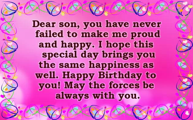 Son Birthday Blessings Son Birthday Blessings