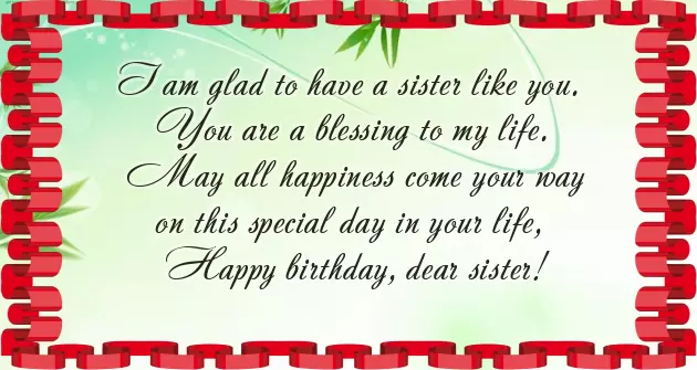 Special Sister Bday Quote Special Sister Bday Quote