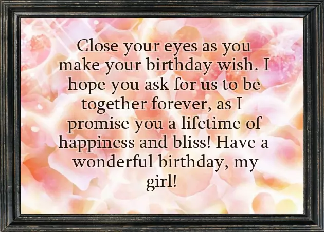 Happy Birthday Sayings For Girlfriend Happy Birthday Sayings For Girlfriend