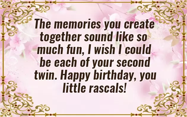 Happy Birthday Wishes To My Twin Brother Happy Birthday Wishes To My Twin Brother