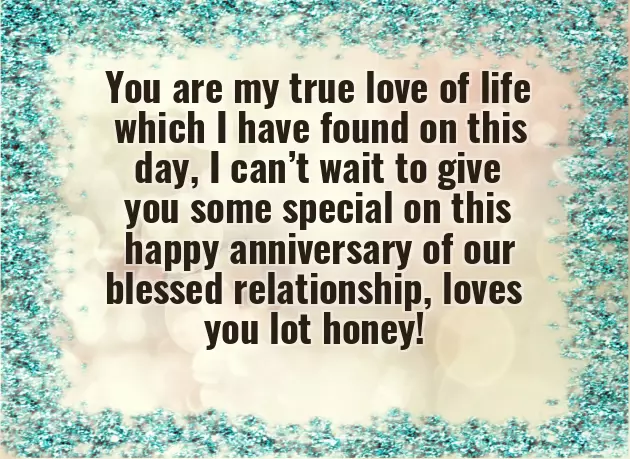 Anniversary Greetings For Boyfriend