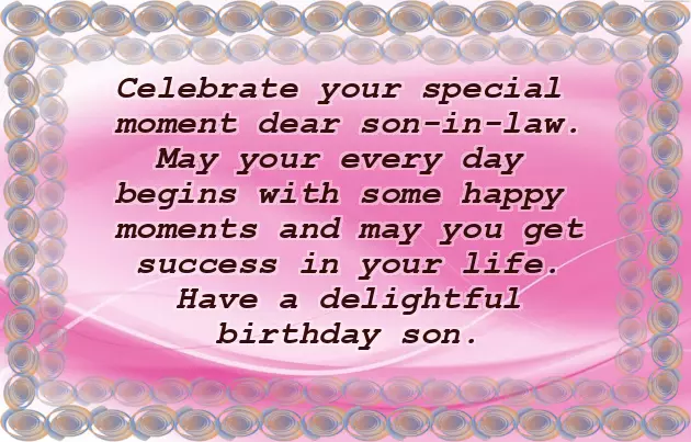 Happy 40Th Birthday Son In Law Happy 40Th Birthday Son In Law