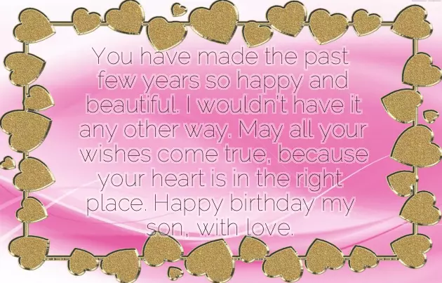 Birthday Wishes For Grown Son