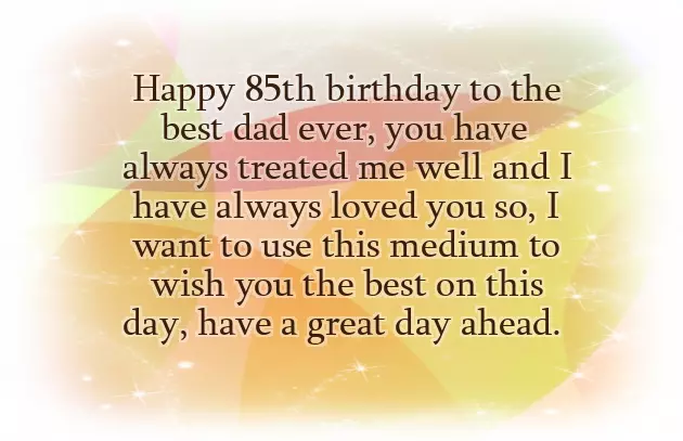 85Th Birthday Wishes For Grandfather