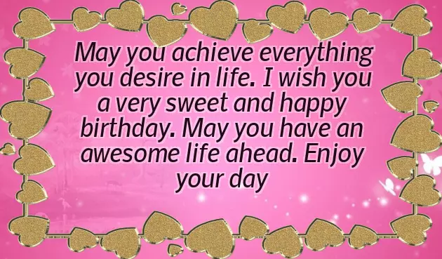 Happy Birthday I Wish You All The Best Happy Birthday I Wish You All The Best