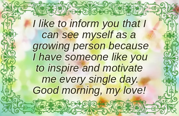 Morning Wishes Girlfriend