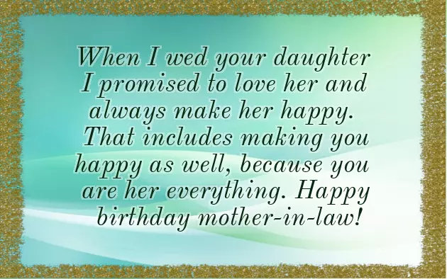 Birthday Greetings To My Mother In Law